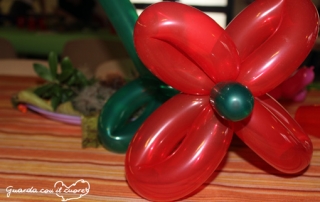 palloncino a fiore