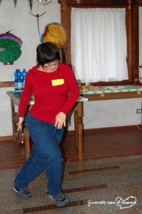ragazza con sindrome di down balla hip hop