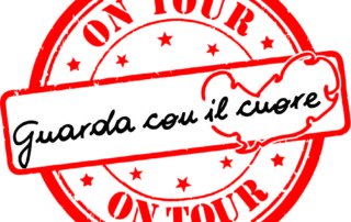 logo guardaconilcuore on tour